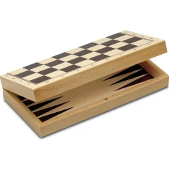 Cayro 3 en 1: ajedrez, damas y backgammon