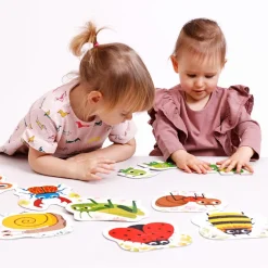 Banana Panda 8 puzzles de insectos de 4 piezas