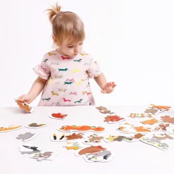 Banana Panda 9 puzzles progresivos animales del bosque 33 piezas