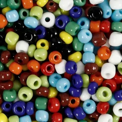 Creativ Company Abalorios de cristal 5mm. 130gr. colores surtidos