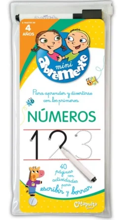 Abremente para escribir y borrar - Números