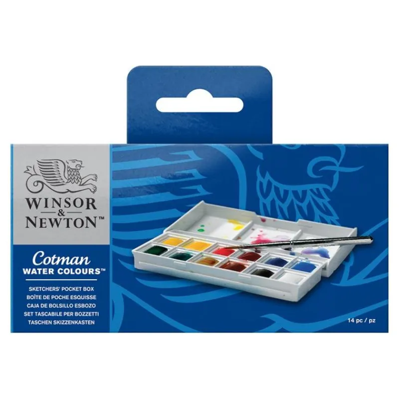 Winsor y newton Acuarela 12 colores Winsor and Newton