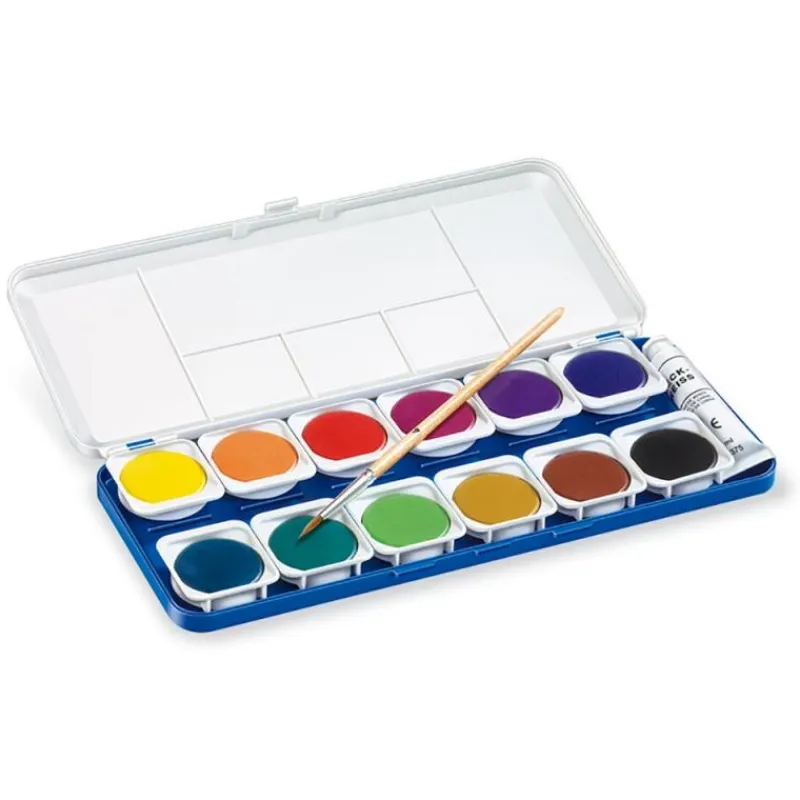 Staedtler Acuarela escolar 12 colores Noris