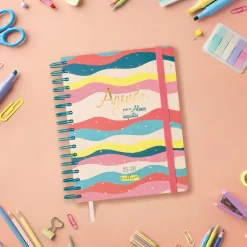 Finocam Agenda espiral cuarto Talkual almas 2025-2026 semana vista horizontal