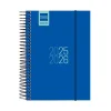 Finocam Agenda espiral E8 azul 2025-2026 día página