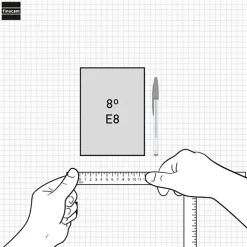 Finocam Agenda espiral E8 azul 2025-2026 semana vista horizontal