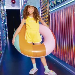 Swim Essentials Anillo flotador hinchable Rainbow 90cm