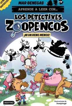 Aprende a leer con Los Detectives Zoopencos 9: ¡Ni un reno menos!