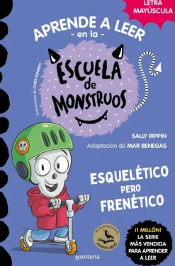 Aprende a leer en la Escuela de Monstruos 21: Esquelético pero frenético