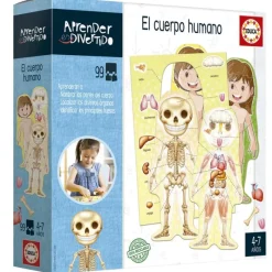 Educa Borras Aprender es divertido: El Cuerpo Humano 99 piezas