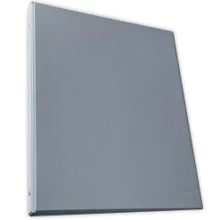 Saro Archivador folio 4 anillas color azul pastel tapa plástico