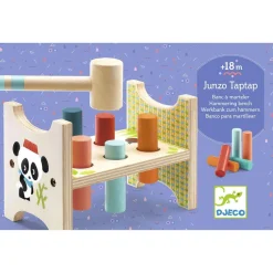 Djeco Banco con martillo madera