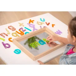 Tickit Bandeja espejo madera 36x24x3 cm