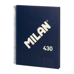 Milan Bloc A4 80 hojas cuadro 5x5mm azul serie 1918