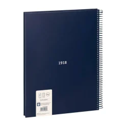 Milan Bloc A4 80 hojas cuadro 5x5mm azul serie 1918