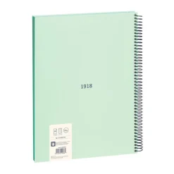 Milan Bloc A4 80 hojas cuadro 5x5mm verde serie 1918