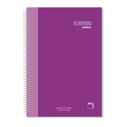 Pacsa Bloc A4 cuadro 5mm. 120 hojas microperforado colores surtidos Premium extra