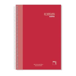 Pacsa Bloc A4 cuadro 5mm. 120 hojas microperforado colores surtidos Premium extra