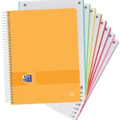 Oxford Bloc A4 cuadro 5mm. 160 hojas tapa plástico