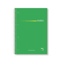 Pacsa Bloc A5 cuadro 5mm. 120 hojas tapa dura colores surtidos Premium