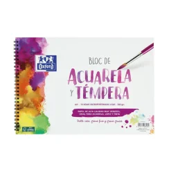 Oxford Bloc acuarela A4 10 hojas 300gr.