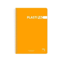 Pacsa Bloc cuarto raya horizontal 80 hojas Plastipac