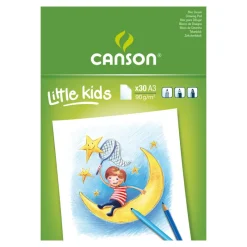 Canson Bloc de dibujo A3 30 hojas 90gr. Little Kids