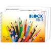 Pacsa Bloc de dibujo liso 20 hojas 130gr 23x30cm. Colours
