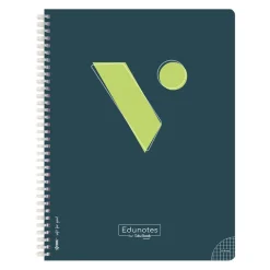Vicens Vives Bloc Edunotes A4 80 hojas cuadrícula 4x4 negro