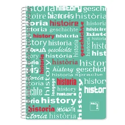 Pacsa Bloc folio cuadro 4mm. 80 hojas Historia Plastipac