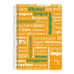 Pacsa Bloc folio cuadro 4mm. 80 hojas Idiomas Plastipac