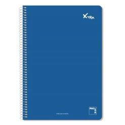 Pacsa Bloc folio pauta 2,5mm 80 hojas tapa dura Xtra colores surtidos