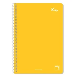 Pacsa Bloc folio Xtra cuadro 4mm. 80 hojas tapa dura Xtra colores surtidos