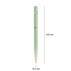 Miquelrius Bolígrafo degradado verde tinta azul