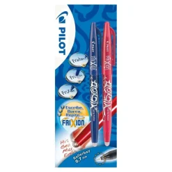 Pilot Bolígrafo FriXion Ball 1 tinta azul y 1 tinta roja