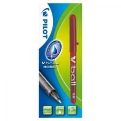 Pilot Bolígrafo VBall 05 tinta roja 1 unidad
