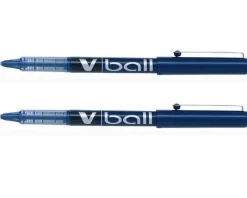 Pilot Bolígrafo VBall 05 tinta azul 2 unidades