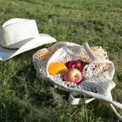 Kikkerland Bolsa rejilla algodón color surtido