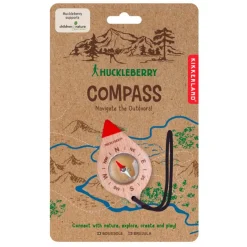 Kikkerland Brújula de madera Huckleberry
