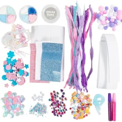 Creativ Company Caja de manualidades golosinas colores pastel .