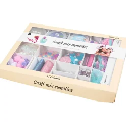 Creativ Company Caja de manualidades golosinas colores pastel .