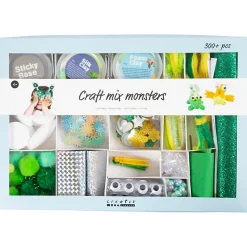 Creativ Company Caja de manualidades monstruos .
