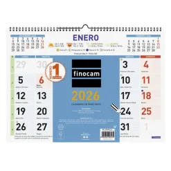 Finocam Calendario pared color mixto L 2026