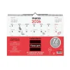 Finocam Calendario pared L escribir 2025-2026 16 meses