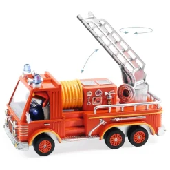Djeco Camión metal Captain Fire Crazy Motors escala 1:43