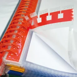 Grafoplas Carpeta A4 50 fundas extraíbles color negro Index