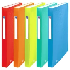 Oxford Carpeta clasificadora tipo acordeón A4 PP colores surtidos