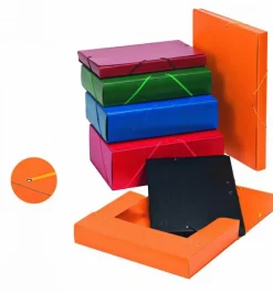 Carchivo Carpeta proyecto folio cartón rígido con solapas colores surtidos