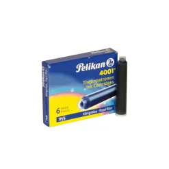 Pelikan Cartucho de tinta azul para pluma 6 unidades