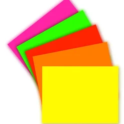 Sadipal Cartulina fluorescente pliego 50x65cm. 10 unidades unicolor
